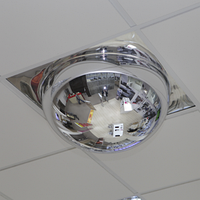Зеркало купольное "Армстронг" 600 мм обзорное.
