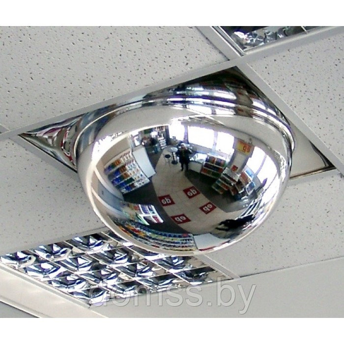 Зеркало купольное "Армстронг" 600 мм обзорное. - фото 4 - id-p102974780