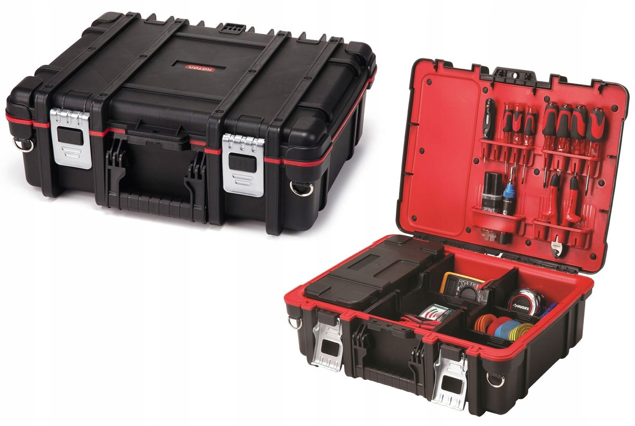 Ящик для инструментов Keter Technician Box, черный/красный - фото 4 - id-p100896993