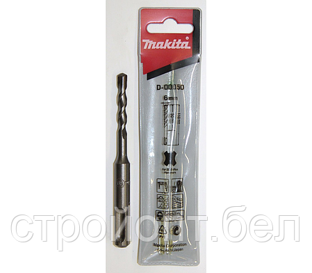 Бур по бетону Makita SDS+ 6*50*110мм, фото 2