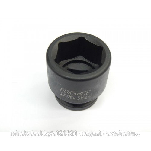 Головка ударная 1" 90мм (6гр.) Forsage 48590