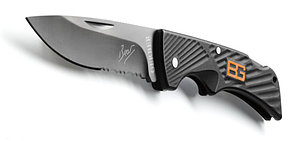 Складной нож "Gerber Bear Grylls Scout" (маленький, черный), фото 2