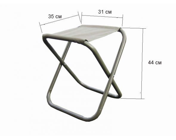 Кемпинговый стул Митек средний комфорт - фото 2 - id-p103014760