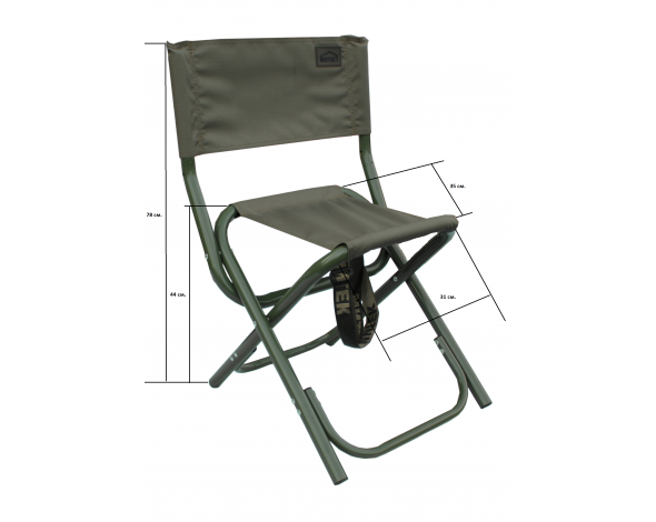 Кемпинговый стул Митек средний со спинкой Комфорт - фото 2 - id-p103014934