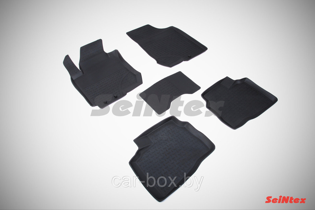 Резиновые коврики с высоким бортом для Hyundai Elantra 2006-2010 - фото 1 - id-p103015503