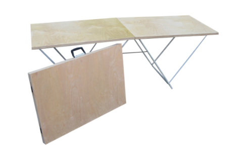 Складной стол Митек 180 * 60 (6мм, усиленный) - фото 1 - id-p103016024