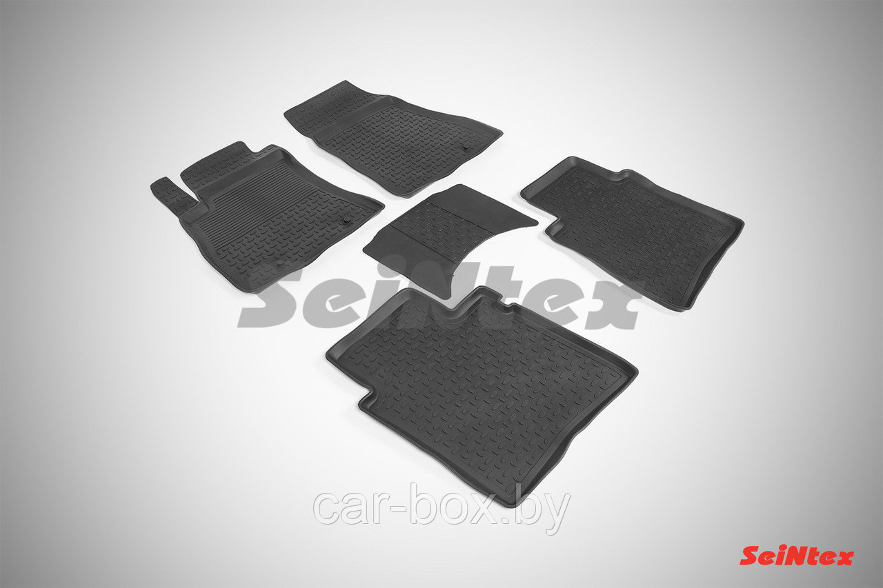 Резиновые коврики с высоким бортом для Nissan Tiida C13 2015-н.в.