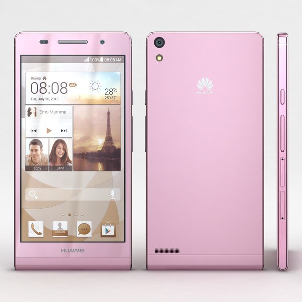 Смартфон Huawei Ascend P6s Розовый - фото 3 - id-p5466672