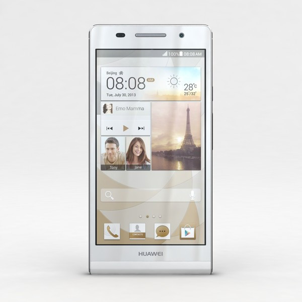 Смартфон Huawei Ascend P6s Белый