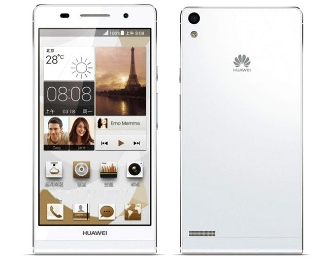 Смартфон Huawei Ascend P6s Белый - фото 2 - id-p5466671