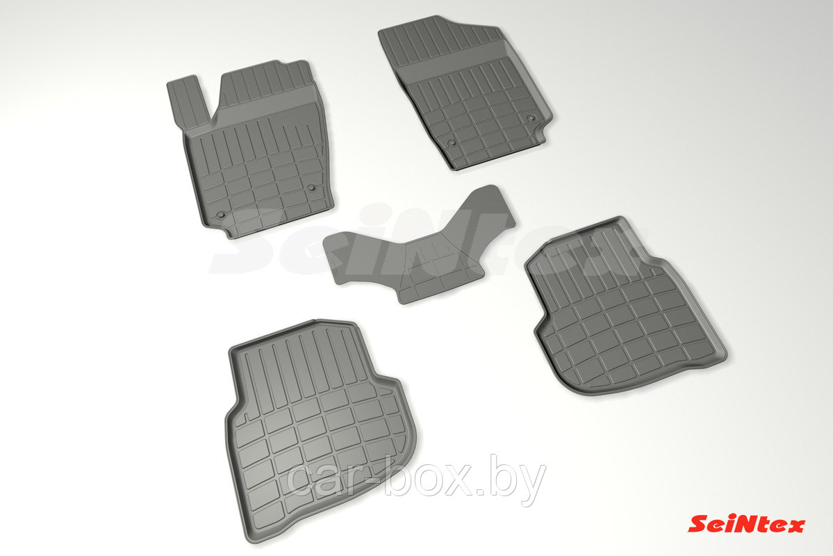 Резиновые коврики Стандарт для Volkswagen Polo Sedan 2010- - фото 1 - id-p103015648