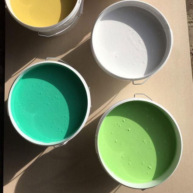 Краска акриловая «ViViD-Wash» моющаяся (реальная цена, высокое качество) белая - фото 5 - id-p103030717