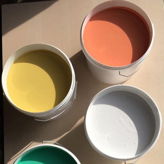Краска акриловая «ViViD-Wash» моющаяся (реальная цена, высокое качество) светлый тон - фото 7 - id-p103030750