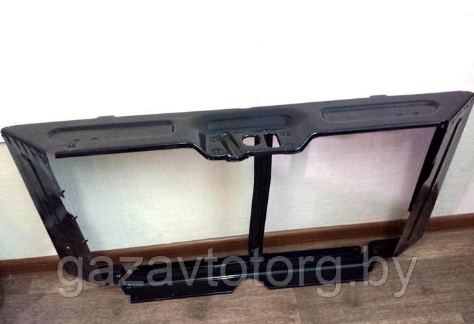 Панель (рамка) облицовки радиатора ГАЗ-3307, 3309 верхняя(под капот), (ОАО "ГАЗ"), 3307-8401050, фото 2