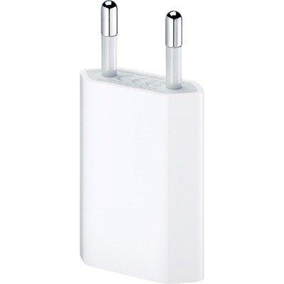 Зарядное устройство сетевое с USB входом для iPhone и iPod оригинальное Apple A1400 (MB707), фото 2