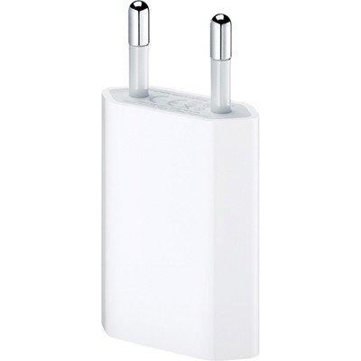 Зарядное устройство сетевое с USB входом для iPhone и iPod оригинальное Apple A1400 (MB707)