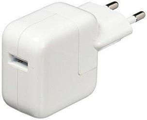 Зарядное устройство сетевое с USB входом для iPad, iPhone, iPod оригинальное Apple A1401 (2400 мА.), фото 2