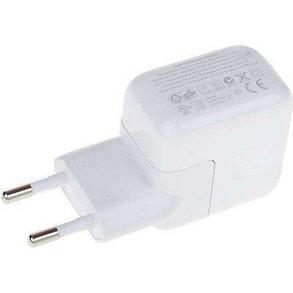 Зарядное устройство сетевое с USB входом для iPad, iPhone, iPod оригинальное Apple A1401 (2400 мА.), фото 2
