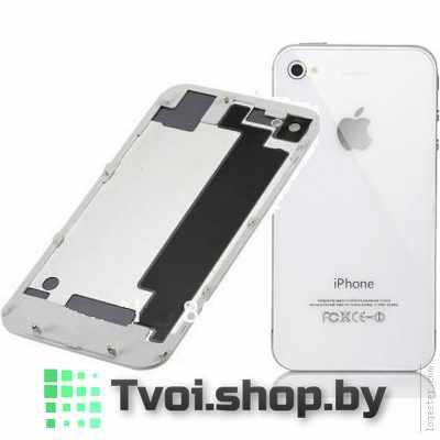 Задняя крышка для Apple iPhone 4 White - фото 1 - id-p61492117