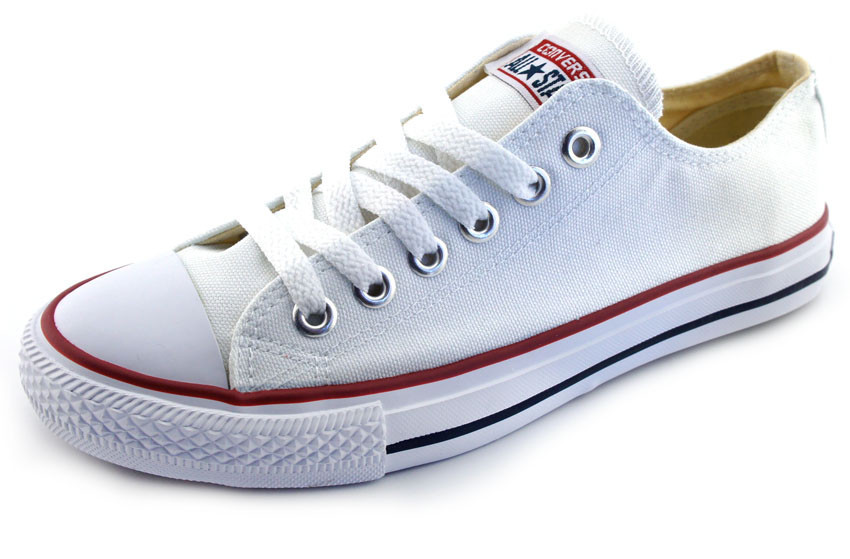 Кеды Converse All Star белые низкие - фото 5 - id-p103038275