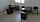 Набор офисной мебели со стульями, цвет венге, фото 5