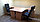 Набор офисной мебели П2У с креслами., фото 2