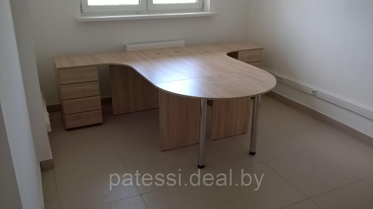 Набор офисной мебели П2У с приставкой - фото 4 - id-p103039883