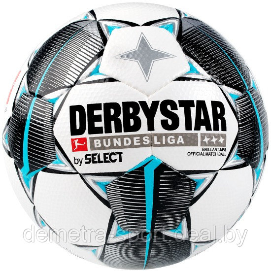 Мяч футбольный Derbystar Bundesliga Brillant APS - фото 1 - id-p103043725