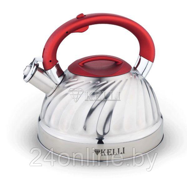 Чайник металлический 3л Kelli  KL-4507
