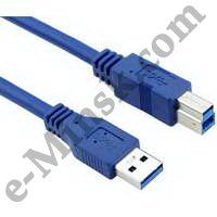 Кабель USB 3.0 A-B (для принтеров), 3м, КНР - фото 1 - id-p371253