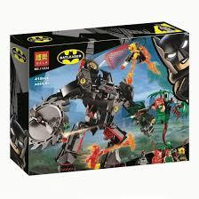 Конструктор Bela 11234 Super Heroes Робот Бэтмена против робота Ядовитого Плюща (аналог Lego 76117) 419 д