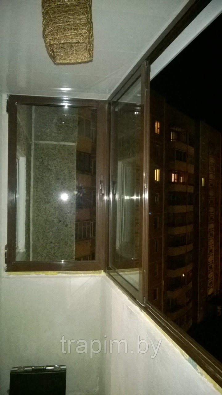 Раздвижные балконные рамы из алюминия - фото 2 - id-p2547710