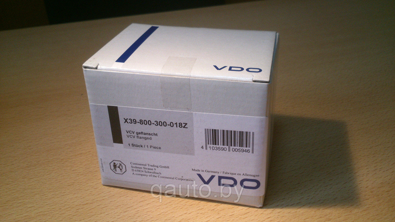 Дозировочный клапан VDO Siemens X39-800-300-018Z - фото 3 - id-p5470214