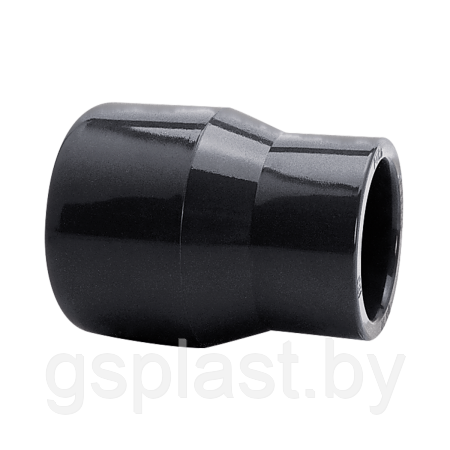 Редуктор (муфта переходная, удлиненная) D=110, D=90, D1=50 IBG PVC-U (ПВХ) Praher Plastics
