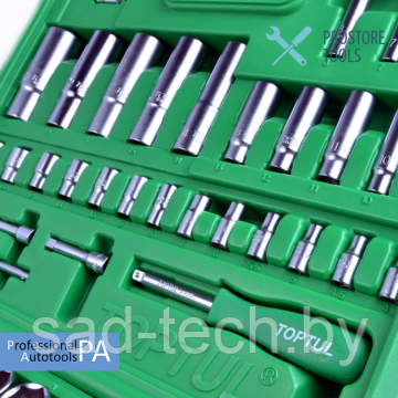 Набор головок 1/2" 8-32мм 24предм. 12гр. TOPTUL GCAI2406, фото 2