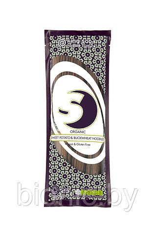 Органическая лапша из батата и гречневой муки "King Soba", 250 гр., фото 2