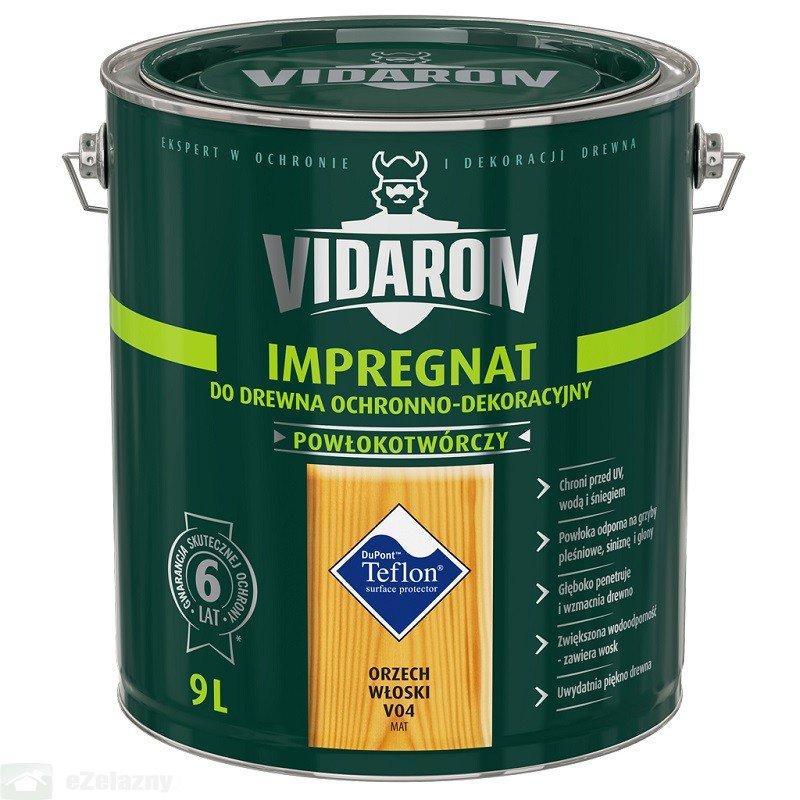 Импрегнат VIDARON защитно-декоративный 9л V01 бесцветный