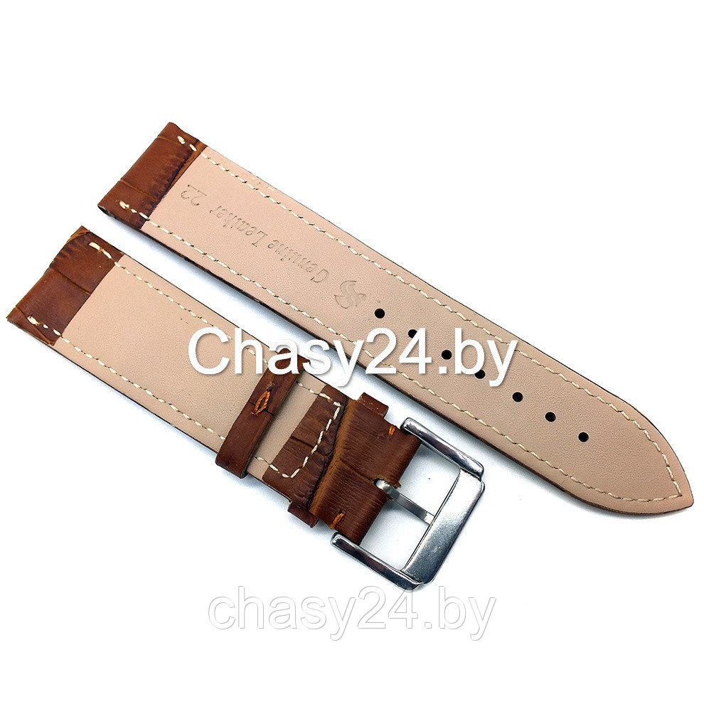 Ремешок кожаный для часов 16 мм CRW287-16 - фото 2 - id-p103098689