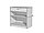 Прилавок кассовый Витрина Плюс с выдвижным ящиком Д2ПГ-900х500(650)х900, фото 2