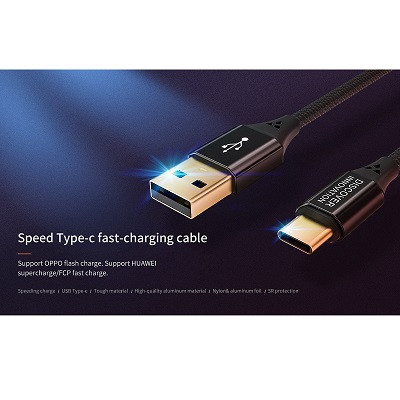 Кабель Nillkin Type-c fast-charging Speed Cable 5A - фото 4 - id-p103085546