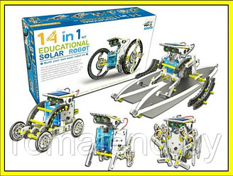 Конструктор 14 В 1 Cute Sunlight 14 В 1 Solar Robot Kit