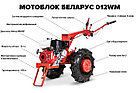 Мотоблок Беларус МТЗ-012WM , дв.Wiema 13 л.с., фото 2