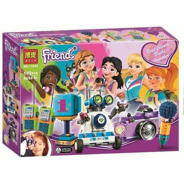 Конструктор Bela 11034 Friend Шкатулка дружбы (свет) (аналог Lego Friends 41346) 562 детали