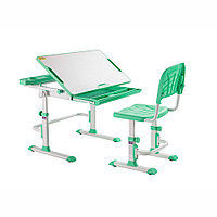 Детская парта + стул, Детский стол регулируемый по высоте Cubby Disa Green Cubby Disa Green Детская парта + стул, Детский стол регулируемый по высоте Cubby Disa Green