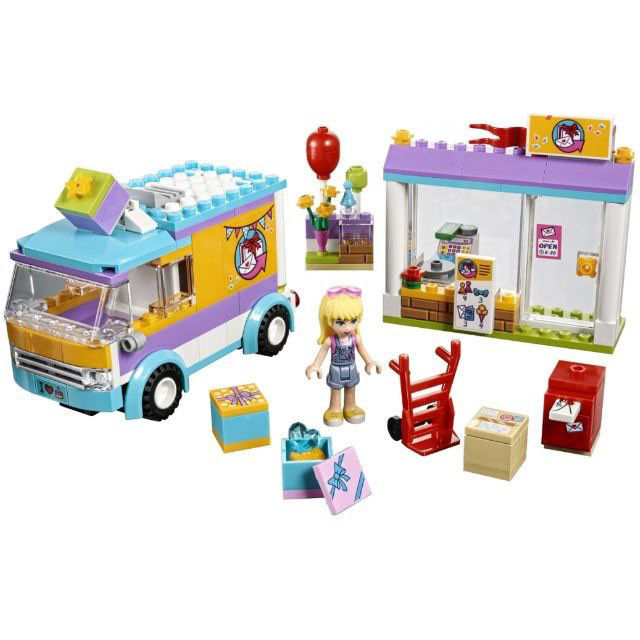 Конструктор Bela 10608 Friends Служба доставки подарков (аналог Lego Friends 41310) 188 деталей - фото 7 - id-p103119556