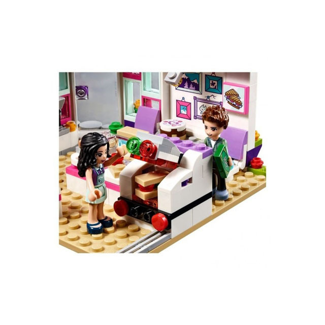 Конструктор Bela 10856 Friend Арт-кафе Эммы (аналог Lego Friends 41336) 384 детали - фото 6 - id-p103121192