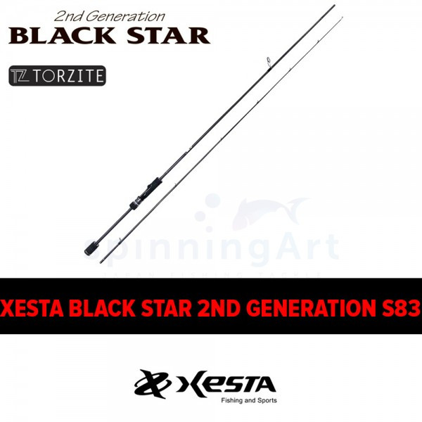 Спиннинг Xesta Black Star 2nd Generation S83 Distancescape - фото 1 - id-p103121293