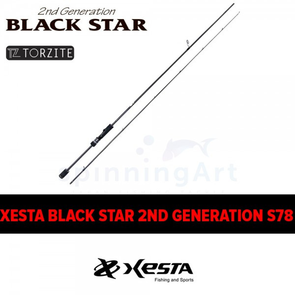 Спиннинг Xesta Black Star 2nd Generation S78 Multi Performer - фото 1 - id-p103121299