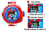 Часы детские наручные с проектором 24 картинки Бетмен, СуперМен, фото 10