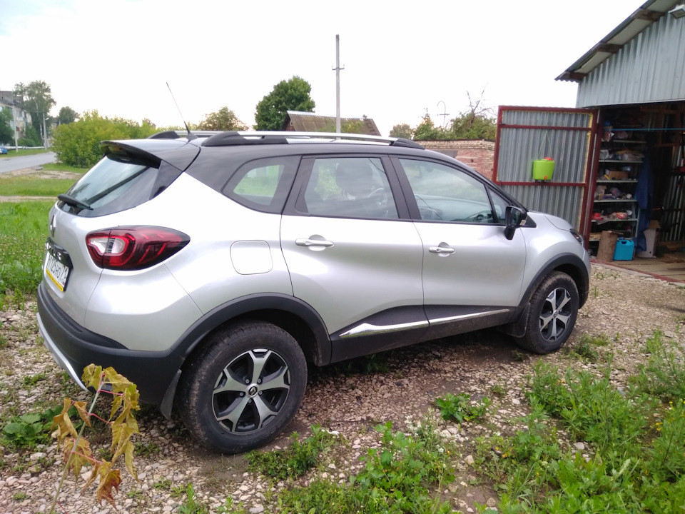 Рейлинги RENAULT KAPTUR анод серый - фото 5 - id-p81747221